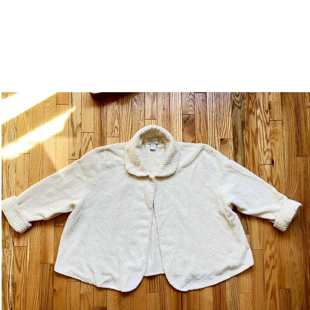 Mark Travers SupertexAustrailia Cream 100% Cotton Terry Cabana Resort Wear‎